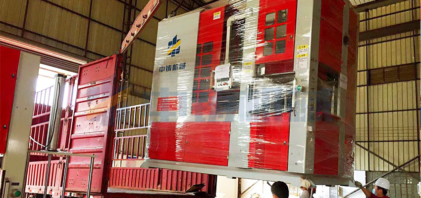 中鑄機械全自動造型機一天?兩連發，發往浙江和河南