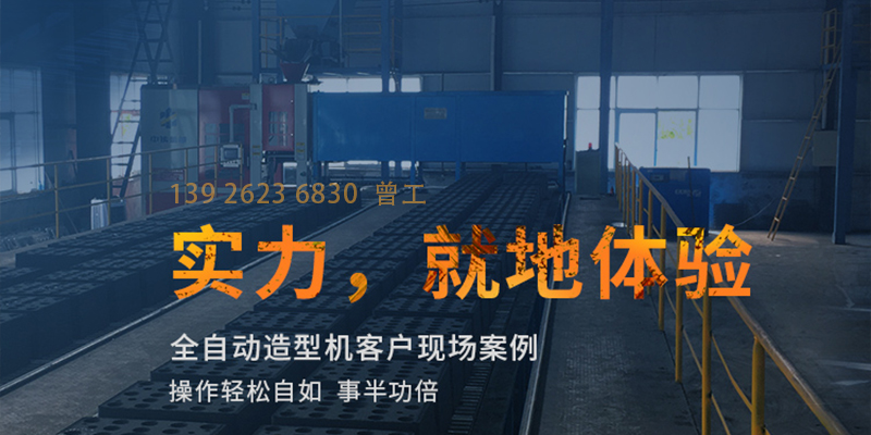 中鑄機械全自動造型機的客戶現場案例